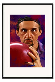 Gerahmter Kunstdruck Jesus Quintana