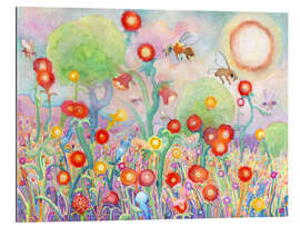 Gallery Print Bienen und Blumen