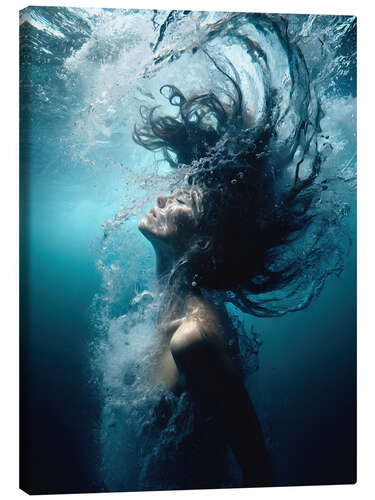 Canvas-taulu Beauty Underwater