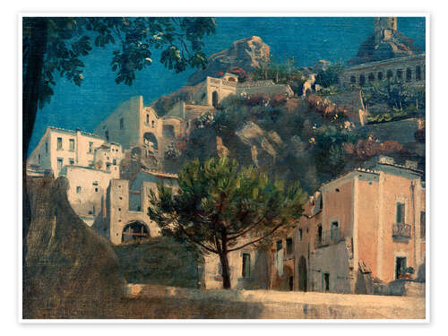 Póster Amalfi - Rudolf Schick