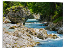 Alubild Schlucht des Rissbachs im Karwendelgebirge, Bayern II - Jones &amp; Shimlock
