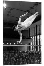 Tableau en aluminium Switzerland Art Gymnastics, 1961