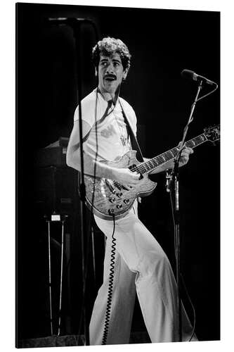 Aluminium print Carlos Santana, Zurich, 1976 I
