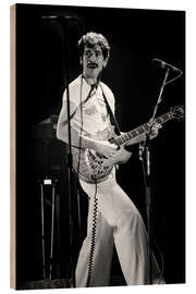 Wood print Carlos Santana, Zurich, 1976 I