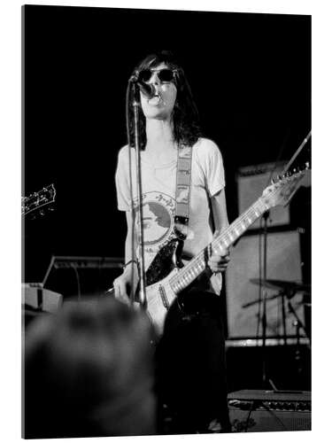 Acrylic print Patti Smith in concert, Zurich, 1976