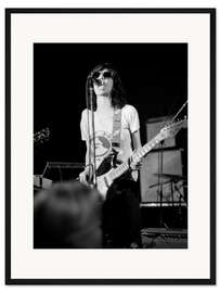 Gerahmter Kunstdruck Patti Smith in Konzert, Zürich, 1976
