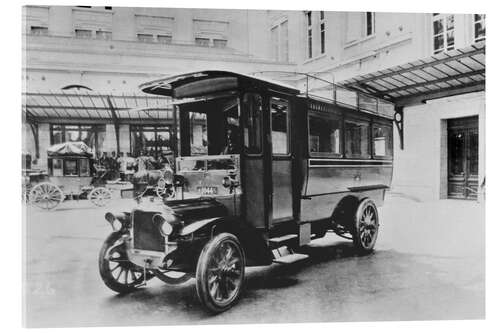 Akrylbillede Swiss Postbuses, Bern, 1906