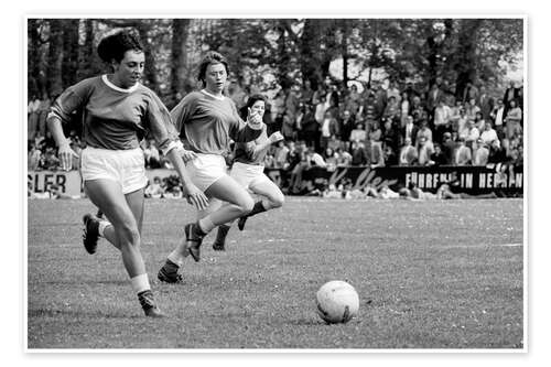 Poster Soccer Women Basel, Switzerland