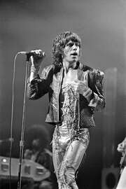 Magnettafel Mick Jagger, Rolling Stones in der Berner Festhalle, 1973