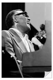 Naklejka na ścianę Ray Charles, Montreux Jazz Festival, 1978