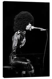 Leinwandbild Billy Preston, Konzert der Rolling Stones, 1973