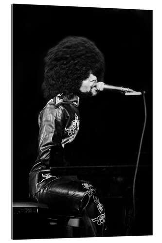 Gallery print Billy Preston, Rolling Stones concert, 1973
