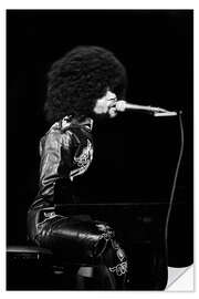 Sisustustarra Billy Preston, Rolling Stones concert, 1973