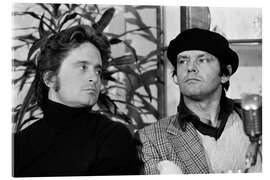 Cuadro de metacrilato Michael Douglas and Jack Nicholson in Zurich