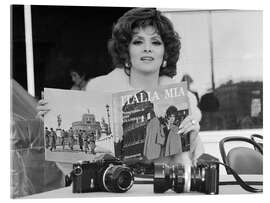 Acrylglasbild Gina Lollobrigida, Italia mia, 1973