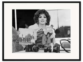 Gerahmter Kunstdruck Gina Lollobrigida, Italia mia, 1973