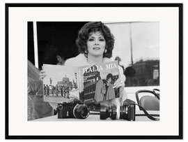 Gerahmter Kunstdruck Gina Lollobrigida, Italia mia, 1973