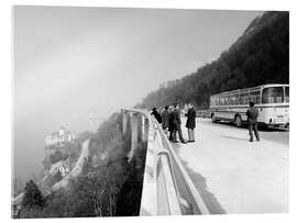 Acrylglasbild Schweizer Autobahn bei Genf, 1969