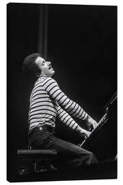 Canvas print Keith Jarrett performs in Zurich, Switzerland, 1977