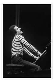 Tableau Keith Jarrett performs in Zurich, Switzerland, 1977