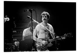 Aluminium print Carlos Santana, Zurich, 1976 II