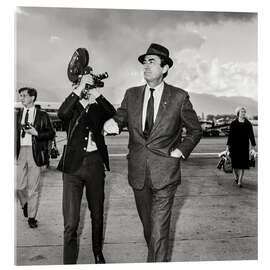 Acrylglasbild Gregory Peck, Schweiz, 1966