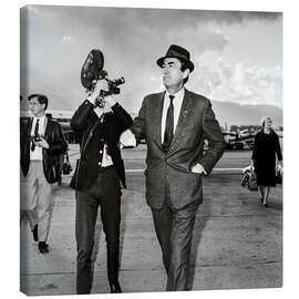 Lienzo Gregory Peck, Switzerland, 1966