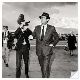 Wandsticker Gregory Peck, Schweiz, 1966