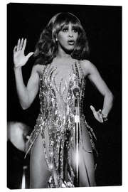 Lærredsbillede Tina Turner, Zurich, 1978