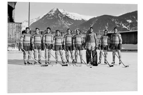 Hartschaumbild Schweiz Spengler Cup, 1943