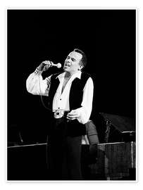 Veggbilde Harry Belafonte, Zurich, 1976