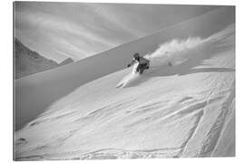 Gallery Print Rudi Rominger beim Skifahren, 1940