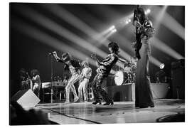 Magnettafel Rolling Stones im Konzert, Berner Festhalle, 1975