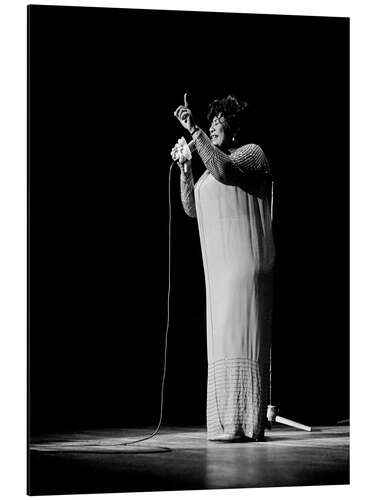 Alubild Ella Fitzgerald in Zürich, 1967