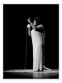 Poster Ella Fitzgerald in Zürich, 1967