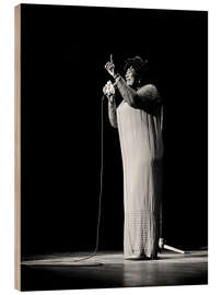 Print på træ Ella Fitzgerald in Zurich, 1967