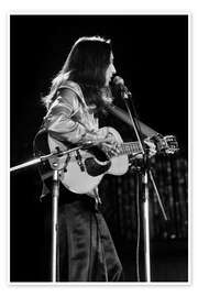 Stampa Joan Baez in Montreux, 1973