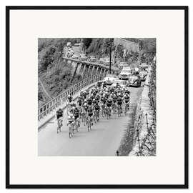 Framed art print Tour De Romandie 1963