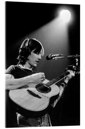 Akryylilasitaulu Roger Waters in concert with Pink Floyd, 1977