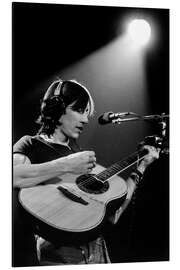 Aluminium print Roger Waters in concert with Pink Floyd, 1977
