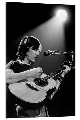 Cuadro de plexi-alu Roger Waters in concert with Pink Floyd, 1977