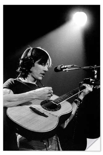 Sisustustarra Roger Waters in concert with Pink Floyd, 1977