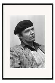 Gerahmter Kunstdruck Jack Nicholson, 1976 II