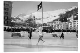 Acrylic print St. Moritz, 1948