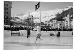 Aluminiumsbilde St. Moritz, 1948