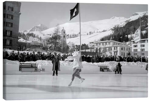 Canvastavla St. Moritz, 1948