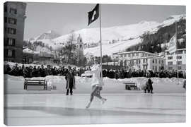 Quadro em tela St. Moritz, 1948