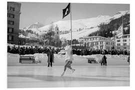 Hartschaumbild St. Moritz, 1948