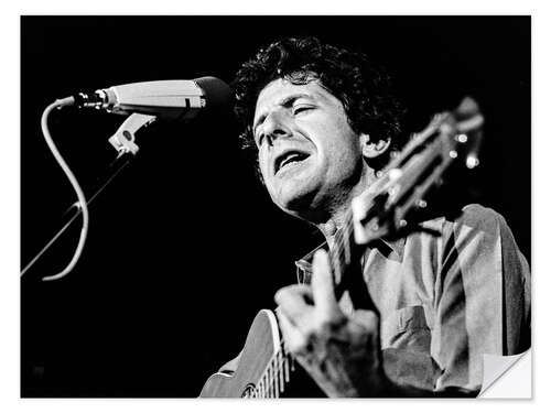 Sisustustarra Leonard Cohen at the 10th Montreux Jazz Festival, 1976
