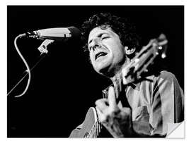 Sisustustarra Leonard Cohen at the 10th Montreux Jazz Festival, 1976